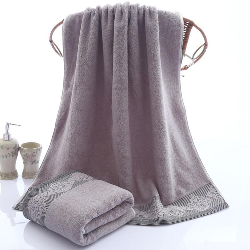 Quick-Drying, Absorbent, No-Shed, Thickened Unisex Bath Towel - 100% Pure Cotton for Adults