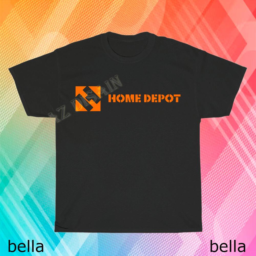 New The Home Depot Logo TShirt Funny Size S to 5XL Unisex T-Shirt XXXXL