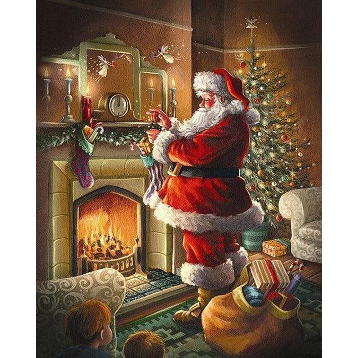 

Полная круглая 5D алмазная картина пейзаж алмазная мозаика мультфильм вышивка крестом украшения для дома 15x20CM