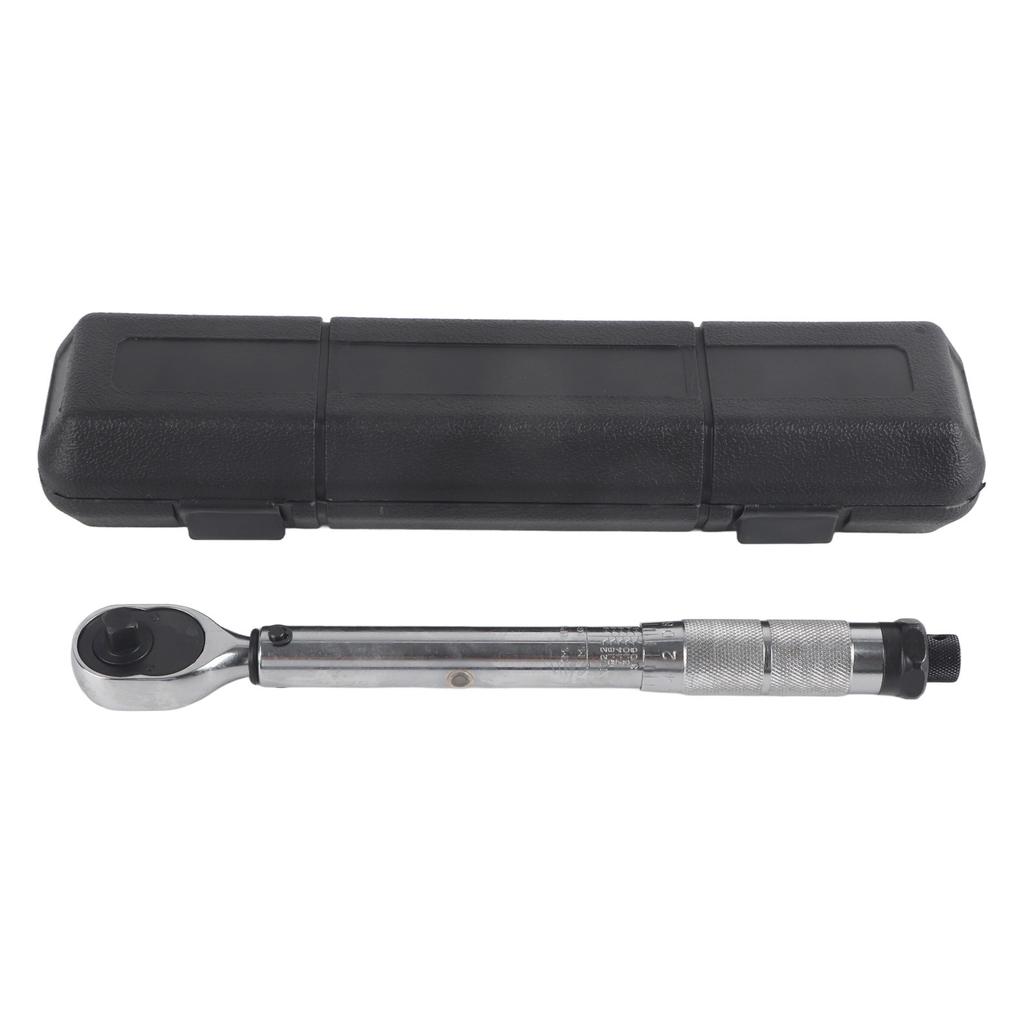 3 8in 19 110NM Torque Wrench High Precision Quick Release Preset Ratcheting Spanner Auto Repair ToolsWith Accessories