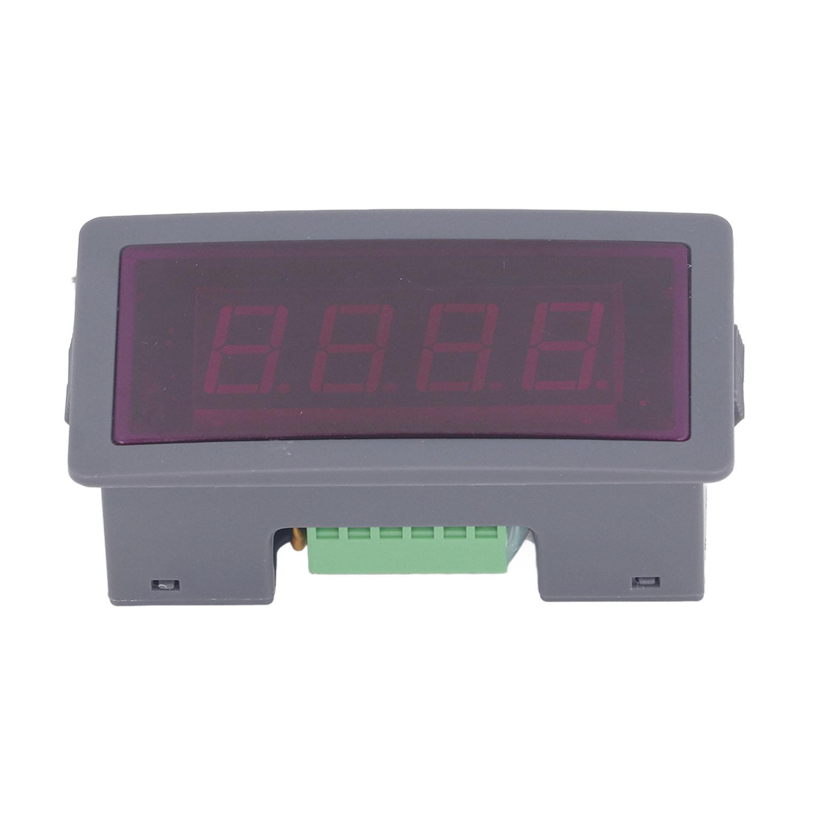 

Digital Tachometer 1‑50000RPM 4 Digit LED Display High Precise RPM Speed Meter DC9‑30V