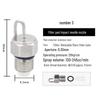 Huajingzhu Ruby Stainless Steel High-Pressure Cold Mist Nozzle
