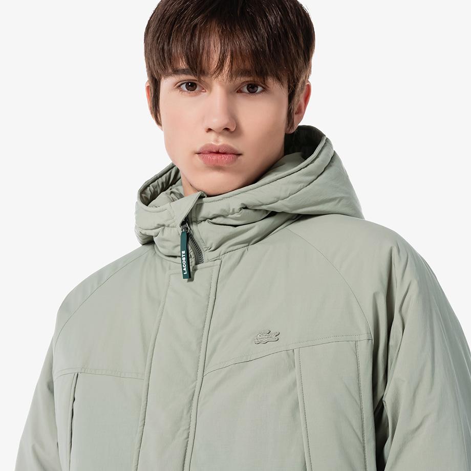 Lacoste Men's Long Length Padded Hooded Jumper BH857E-54NBUQ