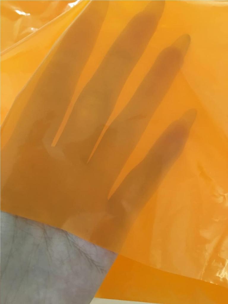 Japax Garbage Bag Orange 45L Width 65cm x Height 80cm Thickness Colored Plastic Bag Halloween Orange Play Costume Party Plastic Bag 10 Pieces x 3