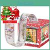 Themed Santa Christmas House Pattern Money Box Gift Box For Festive Gifting