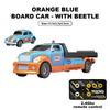 1/64 Mini Truck Cars APP 2.4G Remote Controlled Pickup Trailer Drift Alloy Trucks Children App Radio Control Rescue Vehicle Toys