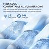 TPE Gel Seat Cushion Summer Breathable Honeycomb Esign Ice Silk Fabric High-resilience 3D TPE Gel for Home Office Car