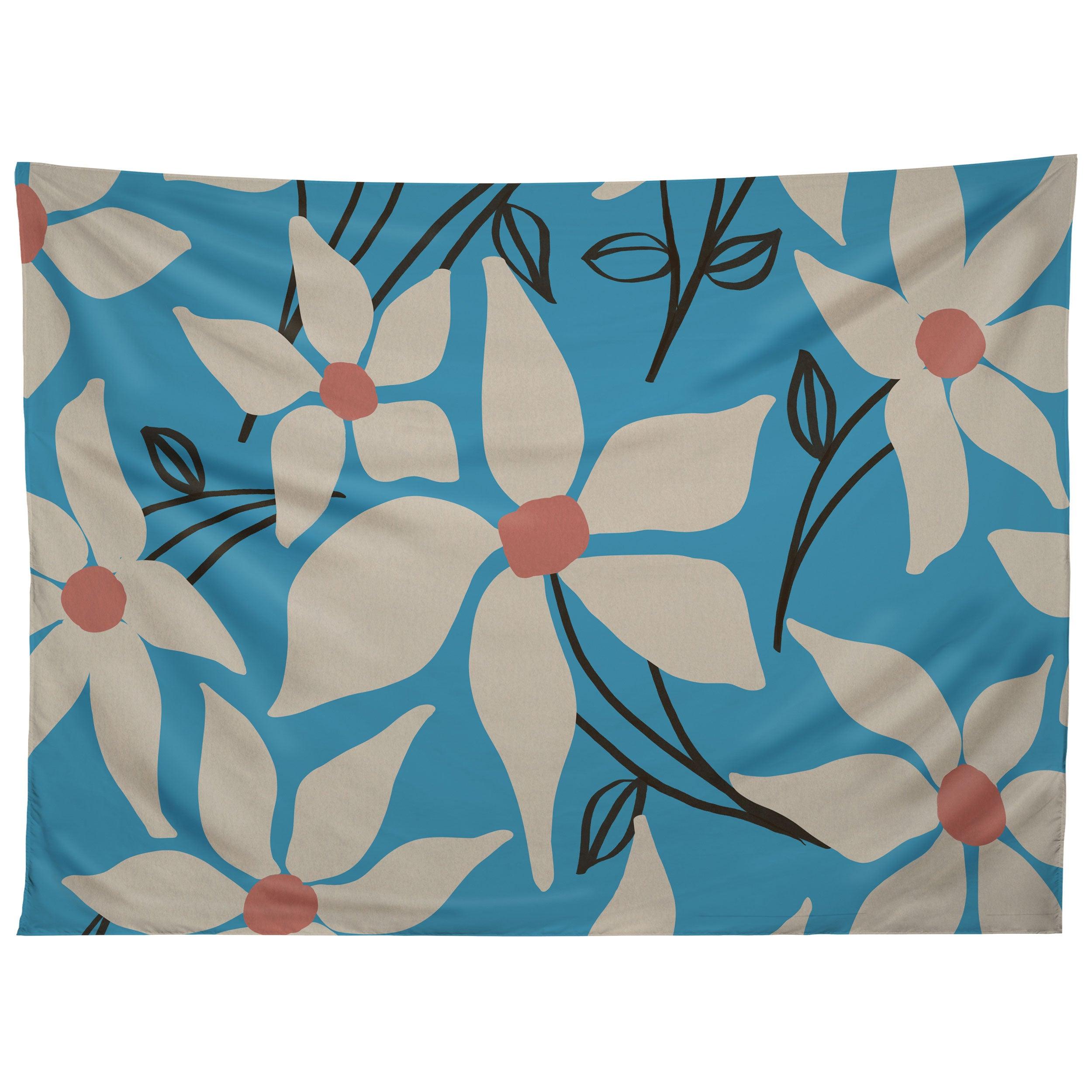 MOODY BLOOMS 05 tapestry 75x100