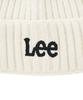LEE Knit Short Beanie Ivory