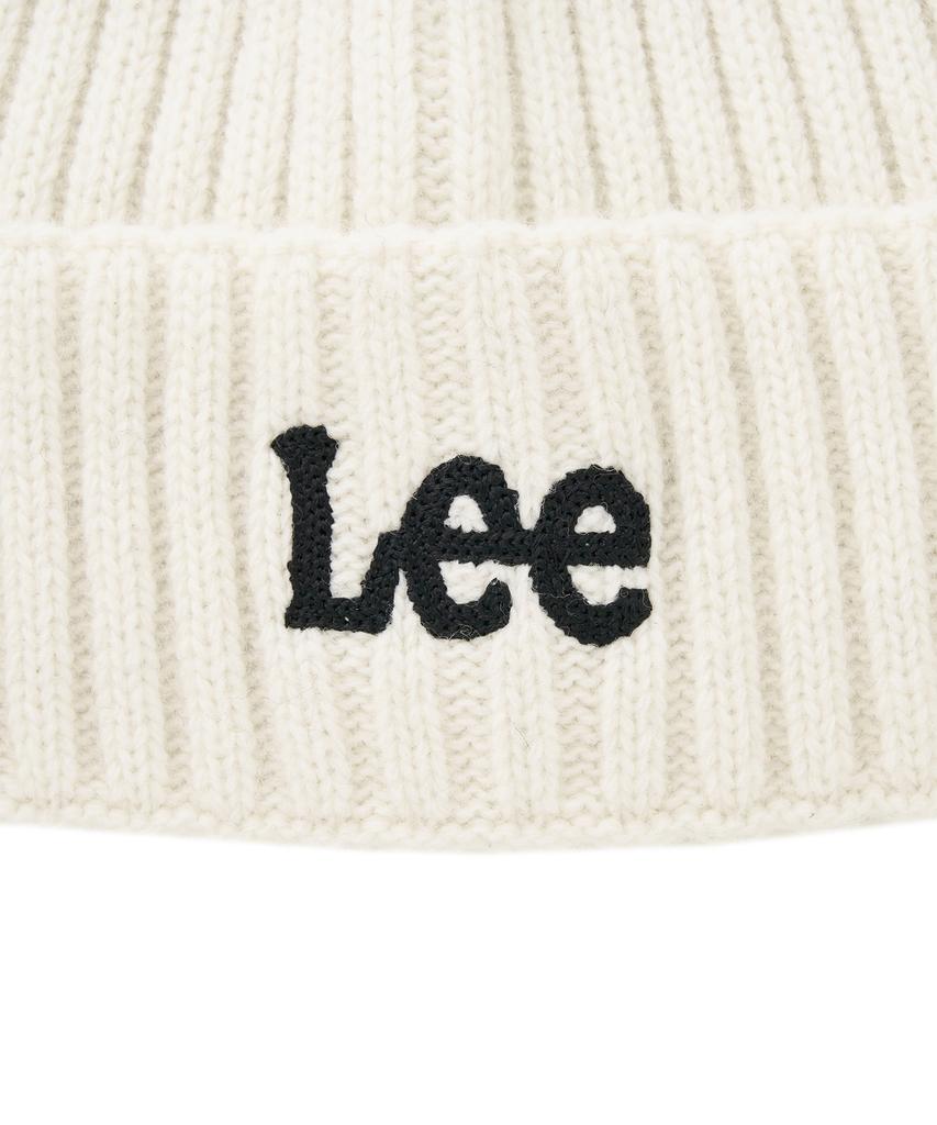 LEE Knit Short Beanie Ivory