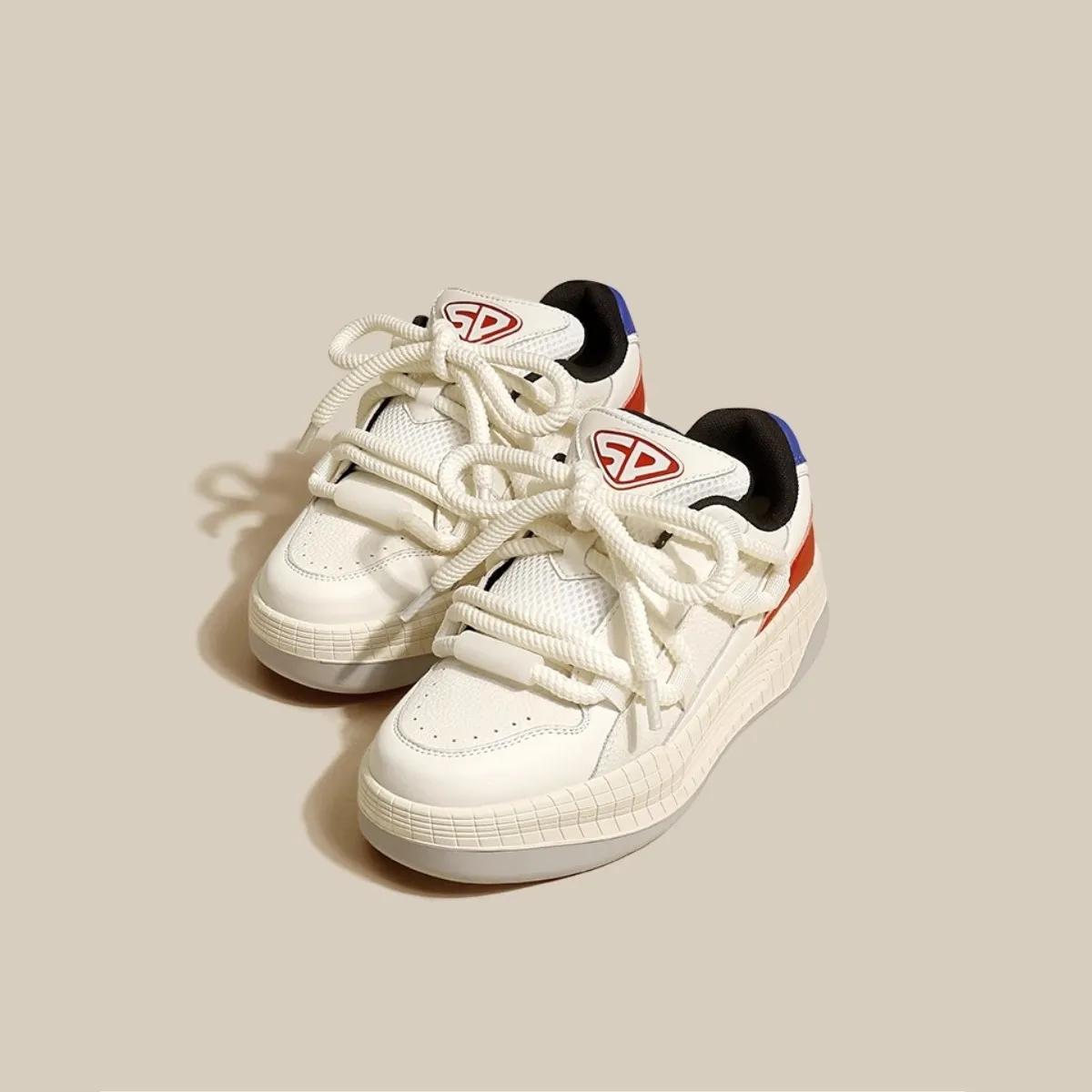 

Горячая женская обувь кожаные кроссовки новые весенние белые черные кроссовки на шнуровке модная дизайнерская повседневная обувь брендовая обувь для женщин 35 белый