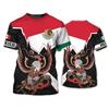 September Mexico Independence Day Tshirt For Men 3d Print Mexicana Flag Large Size Tee Tops Mens Short Sleeve Crew Neck T Shirt