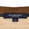 Burberry Sanyo Shokai Wolle, Seide, Kaschmir-Mischung Langarm Strick-Cardigan Damen Gebraucht