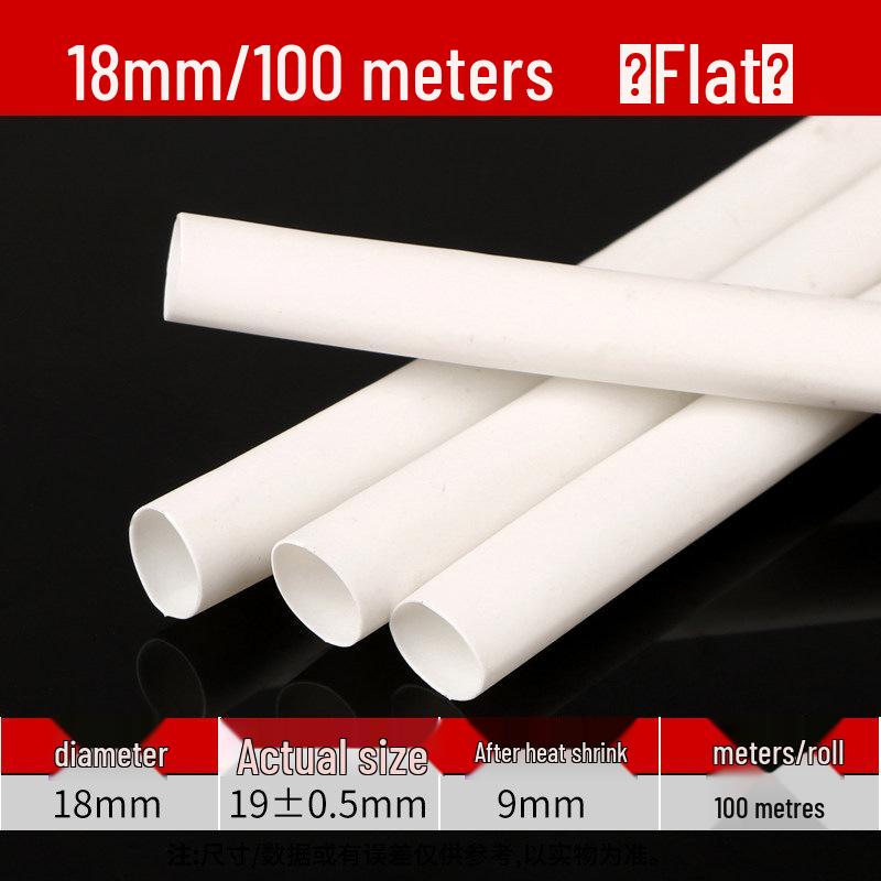 Thickened White Heat Shrink Tubing for Cable Repair and Protection