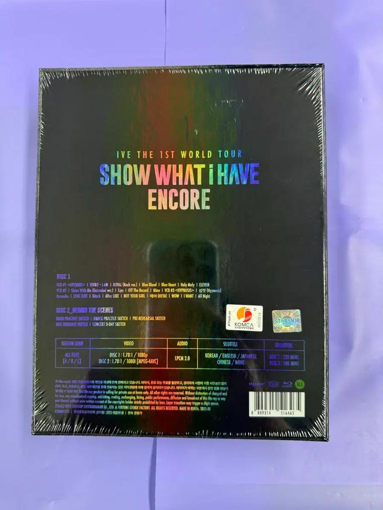 IVE (Unopened) World Tour Encore Concert Blu-ray