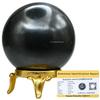 Certified Hematite Crystal Ball for Meditation - Premium Crystal Vastu Items for Home and Feng Shui Items for Good Luck