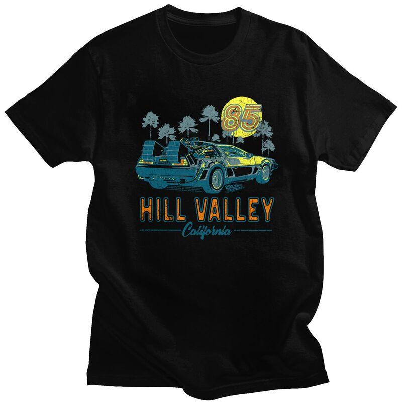 Custom Trendy Back To The Future T Shirt Men 100% Cotton T-shirt Tee Tops Fashion Tshirts - Men s Summer Cotton Graphic Tee S разноцветный