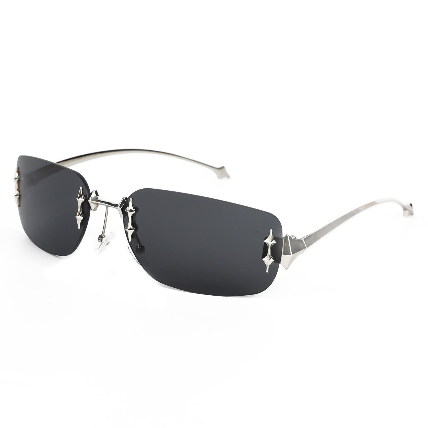 JYL Sunglasses High End Men Uv Protection Face Slimming Versatile Use 13990270 A-16001 герцог синий