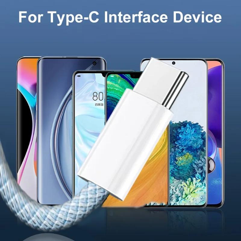 PD 60W Dual USB Type C Data Cable For iPhone 15 Pro Max 15 Plus Phone Fast Charging Nylon Braided Cable For Samsung Xiaomi OPPO