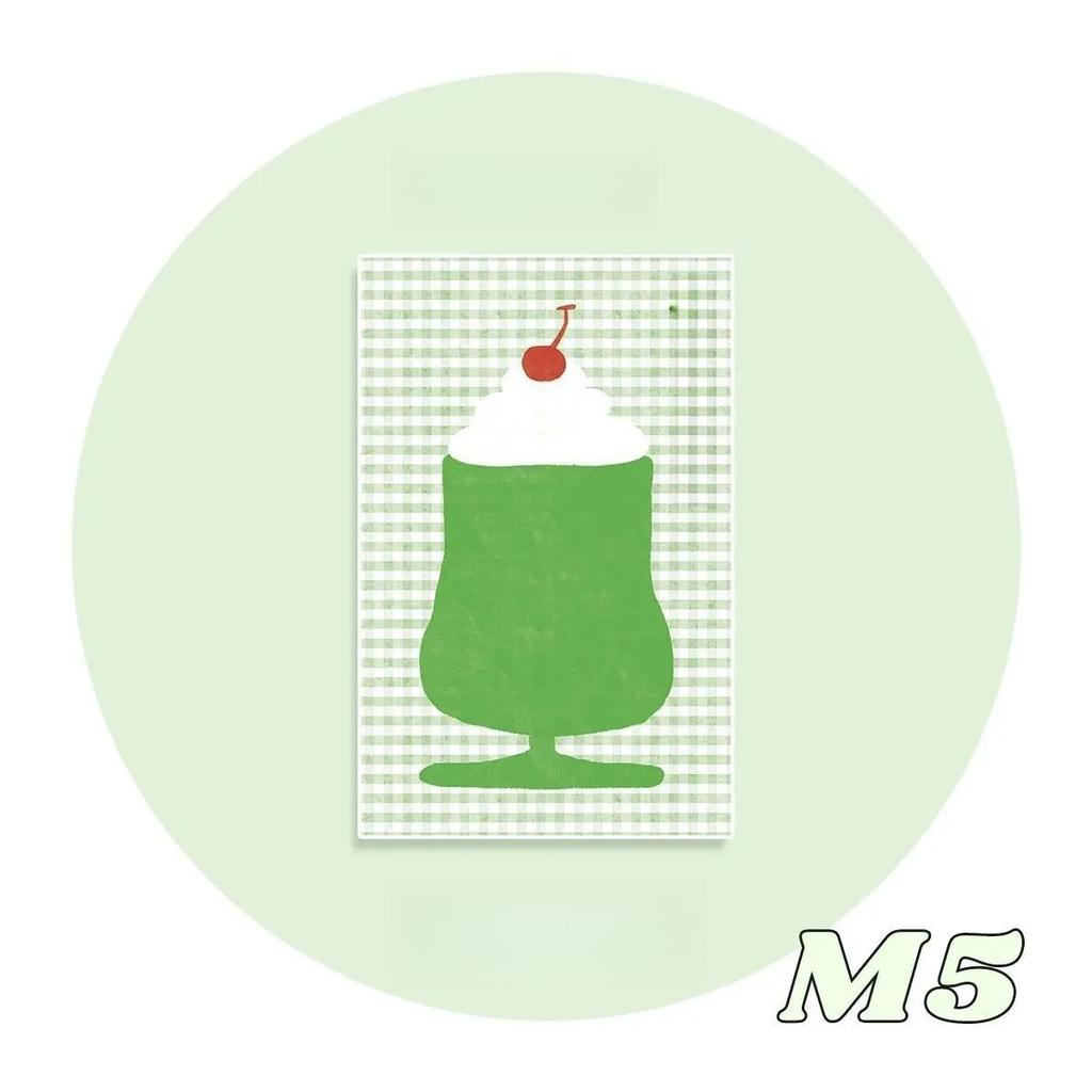 20Pcs Cute Cartoon Colorful Inner Page for M5 Binder Journal Loose-leaf Notebook Scrapbook Kawaii Non-sticky Memo Pad To-do List