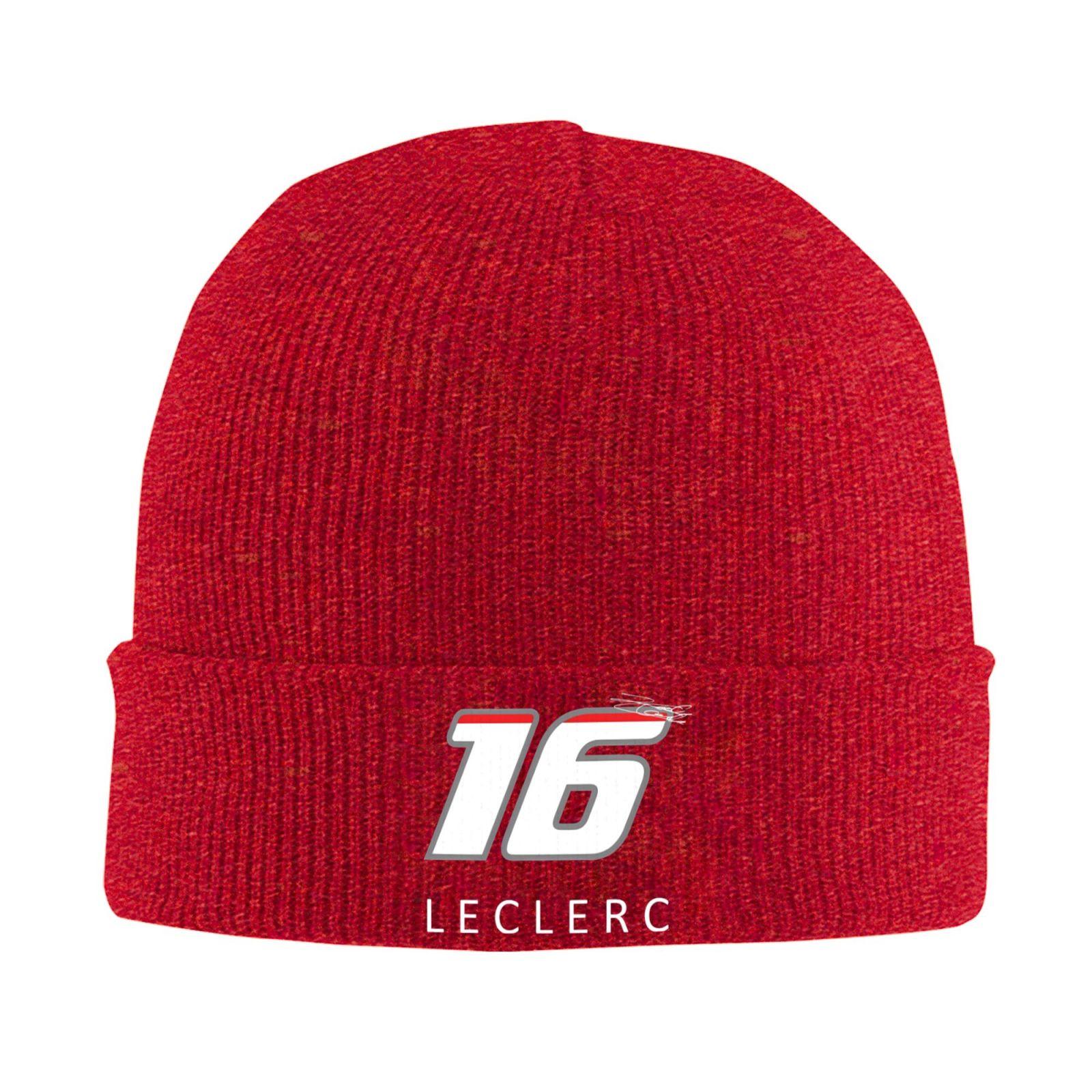LECLERC 16 Knitted Hat Adults Unisex Outdoor Sport Beanie Hats Winter Warm Elastic Bonnet Hats