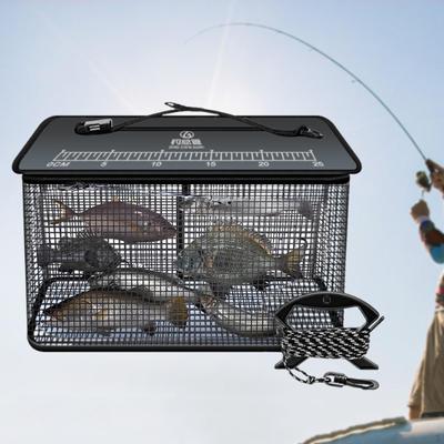 Float Basket Ing Storage Cage Multifunctional Guard Bag Minnows Bucket