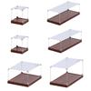 Transparent Acrylic Dustproof Cover No-glue Assembly Model Display Case  Office Display