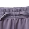 Li Ning Fitness Series Casual Simple Solid Color Flared Knit Sports Pants Women Bottoms Dark-Gray Purple AKLV718-2
