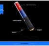Rechargeable 26CM LED Glow Stick Traffic Baton with Multifunctional Warning Support