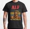 Alf Gordo Shumway TV Sitcoms Unisex T-Shirt für Herren Baumwolle Vintage T-Shirts   Tees  Kleidung 2024 Neuankömmling