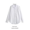 Kaslead New Arrival Women's Fashion Style Fashion Laminated Decoration Neckline Shirt 4786330 250