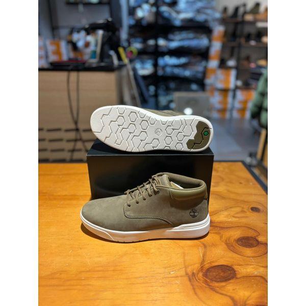 Timberland Mario Men S Seneca Bay Chuka SneakerS Khaki A69m1