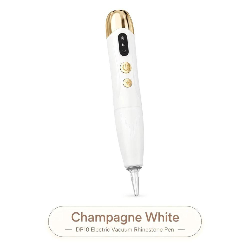LED Light Wireless Art Tool Low Noise Rhinestone Applicator Pen Detail Work