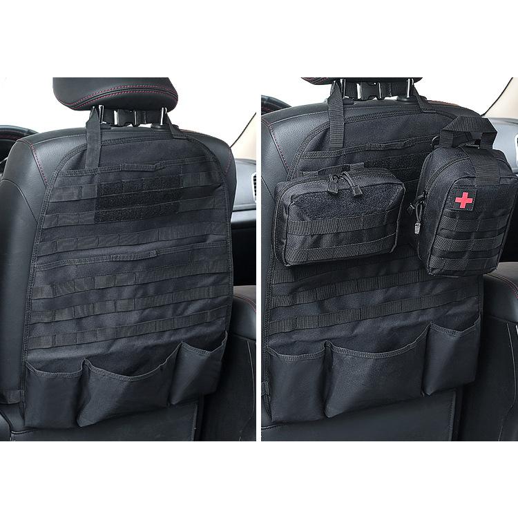 Universal Car Backseat Hanging Bag Tactical Accessory Organizer Self-Driving Hunting Outdoor Storage Bag Classified Storage Bag