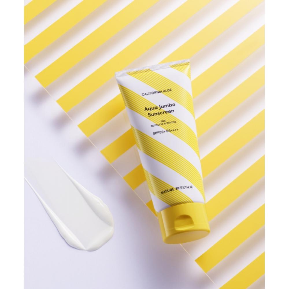 Nature Republic California Aloe Aqua Jumbo Sun Lotion Spf50+ Pa++++