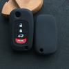 ZAD Silicone Key Cover for Benz Smart Fortwo 453 Forfour 2015 2016 2017 Starline A93 Case for Keychain Alarm