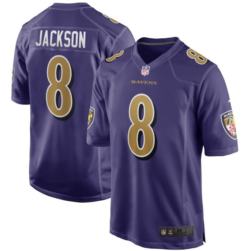 2026 NFL Short Sleeve Jersey Baltimore Ravens Second Generation Embroidered Football
