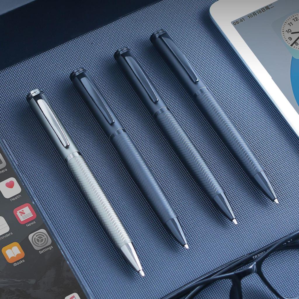 Custom Engraved Metal Ballpoint Pen - Office Stationery & Advertising Gift