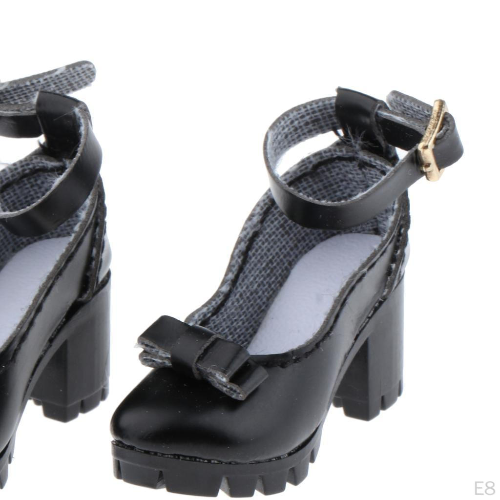 1 Paar 1/6 Hohe Stiefel Sandalen Schuhe 12
