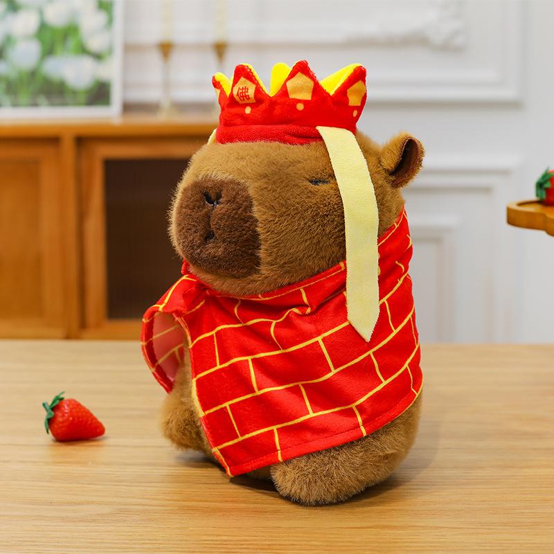 New Kapibara Plush Toys Capybara Dolls Dolls Stall Small Commodities Wedding Throwing Catch Dolls