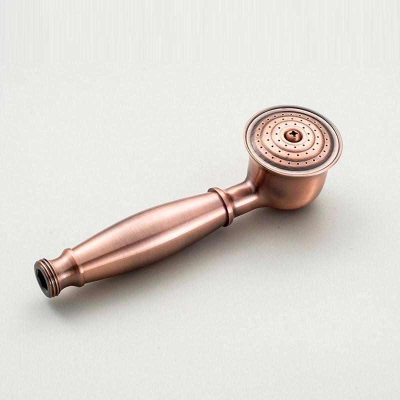 Soporte de mano cromado para ducha de baño de latón, reemplazo de mano para ducha de baño, accesorios de ducha de cobre