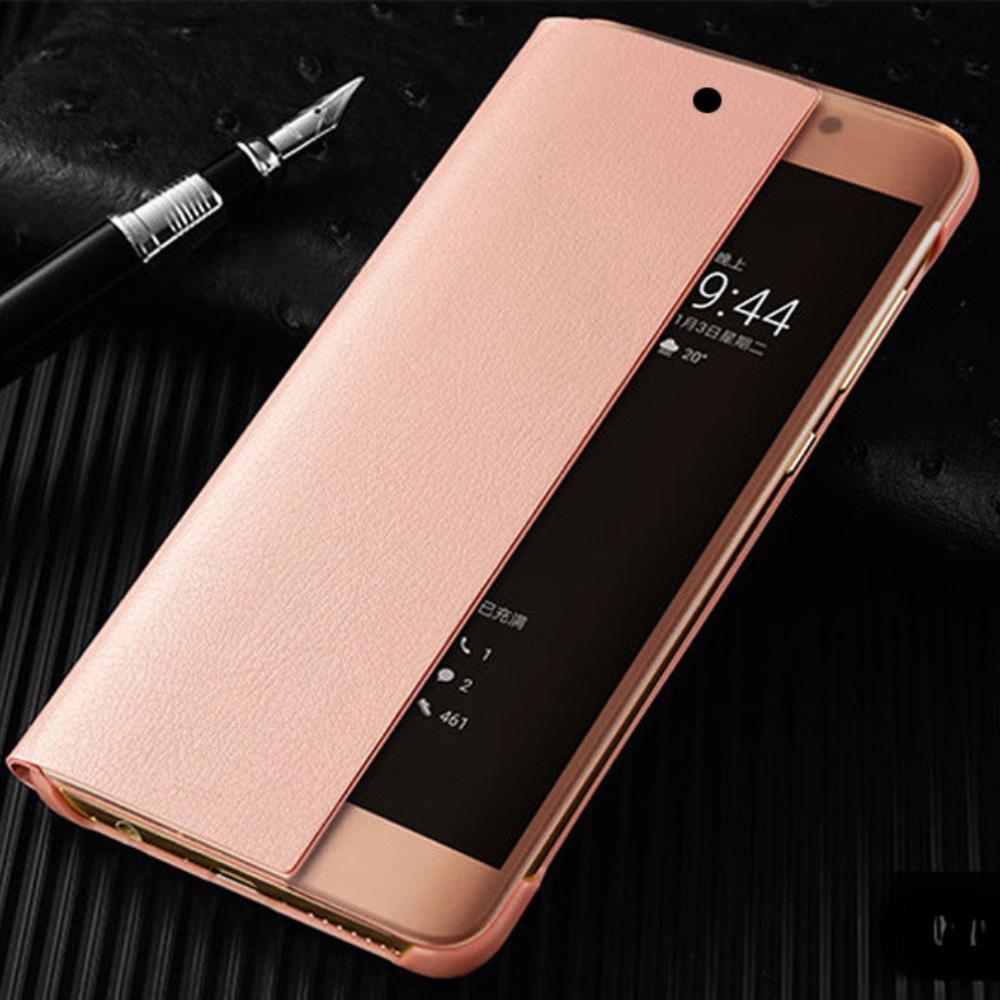 Coque de téléphone avec fonction Veille/Réveil Automatique pour Huawei P50 Pro P40 P30 Lite P20 P10 Plus Mate 20 Lite Mate20 Mate 10 Pro Housse à Rabat Smart View Funda Capa
