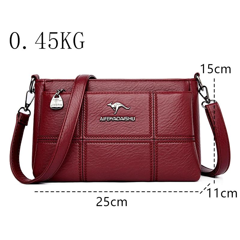 New Fashion Brand Women Purses and Handbags Luxury Designer Crossbody Bags High Quality Leather Ladies Shoulder Messenger Bags