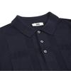 DakS Men S Wool Blend Mixed Structure Big Check Collar Knit dmp1Swtl201n1 