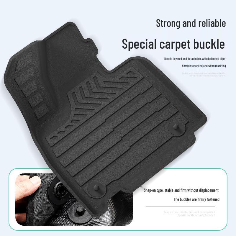 Custom Floor, Trunk, and Seat Back Mats for 26 Ford Bronco Models, TPE Material