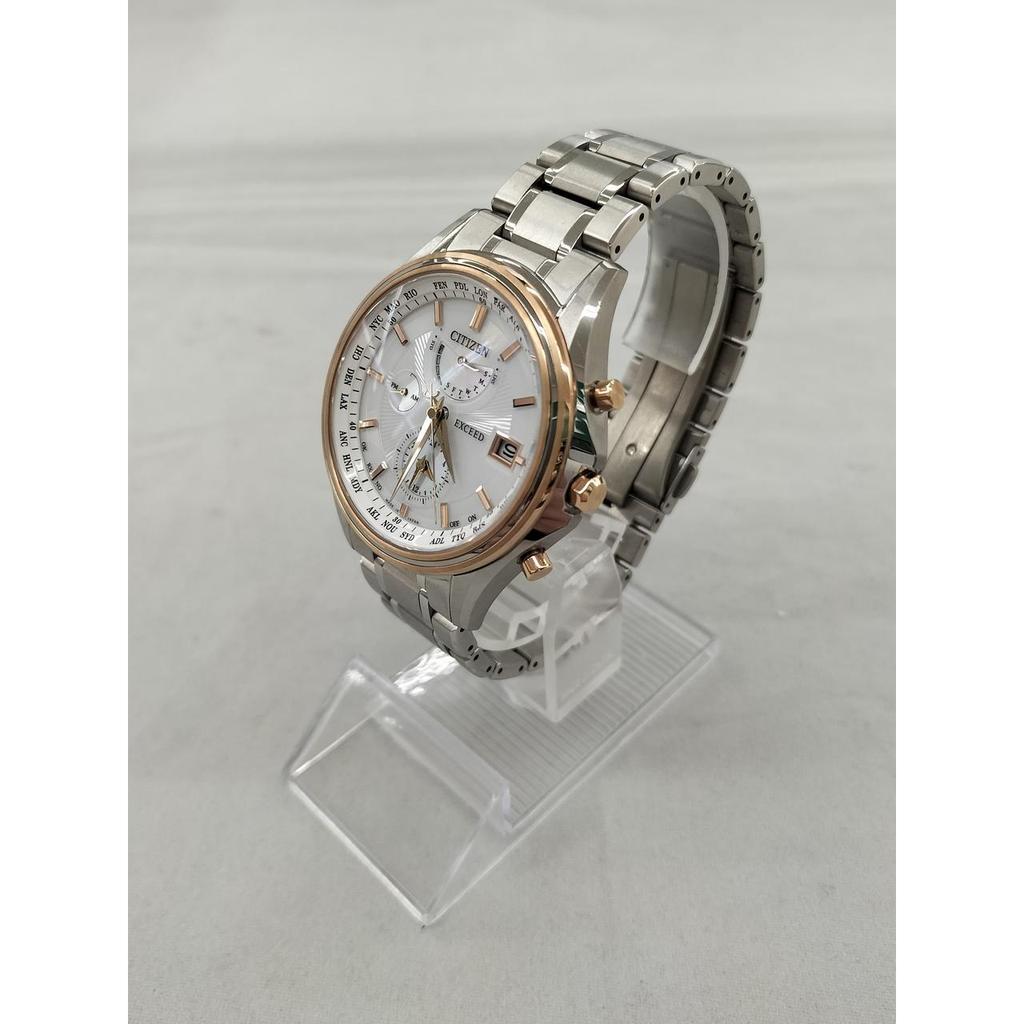 Used CITIZEN AT9134-68W solar radio clock