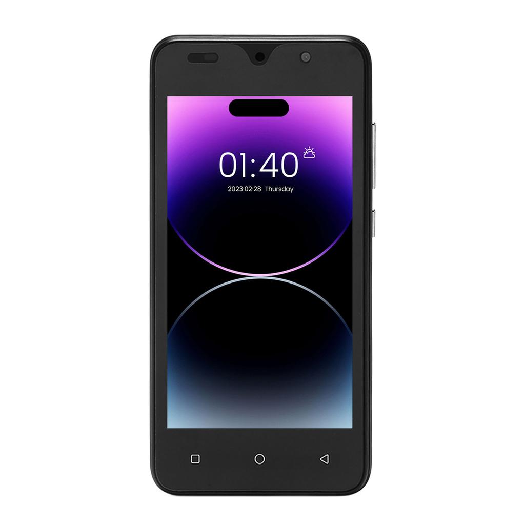 5in Screen Mobile Phone Face Unlocking Cellphone 2GB RAM 16GB ROM MTK6580M 2MP 5MP Ultra Thin Smartphone for Study Work