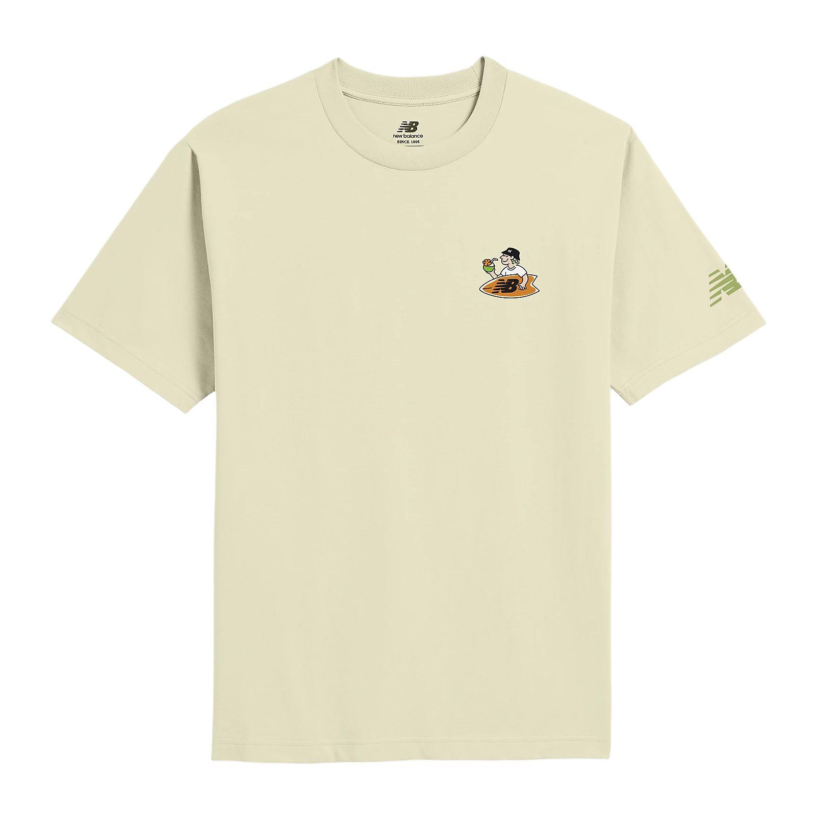 New Balance Surf Shop T Shirt Men s Light Yellow MT51876-LLT L