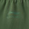 Li Ning Life Series Sport Minimalist Solid Color Elastic Letter Casual Shorts Men Shorts Dark-Wilderness-Green AKSV529-3