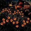 Halloween Decoration Outdoor Solar Horror Eye Light Garden Courtyard Terrace Party Decoration Waterproof Halloween Path Light